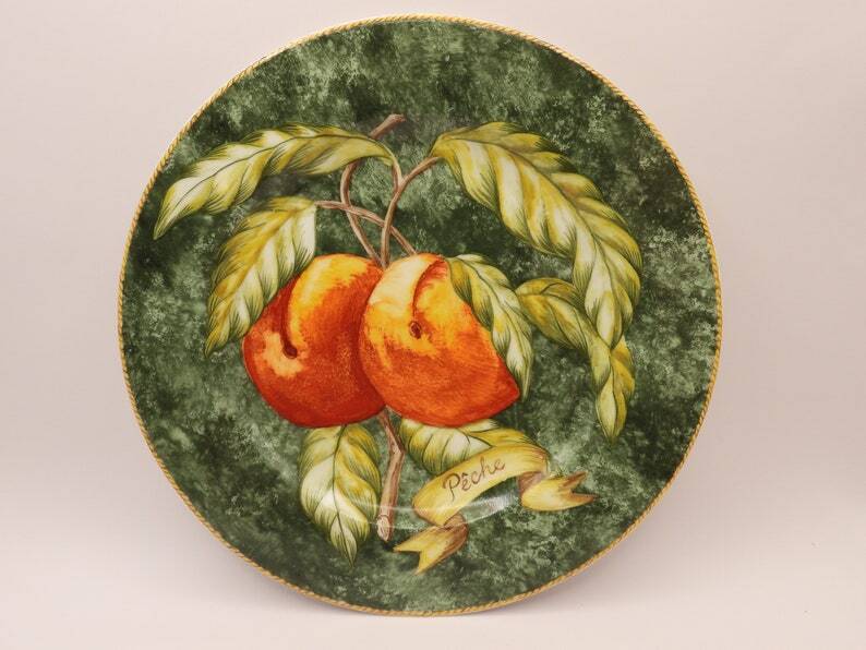 American Atelier ‘Lattice Fruit’ 4-Piece Plate Set, 8.125′′ Diameter