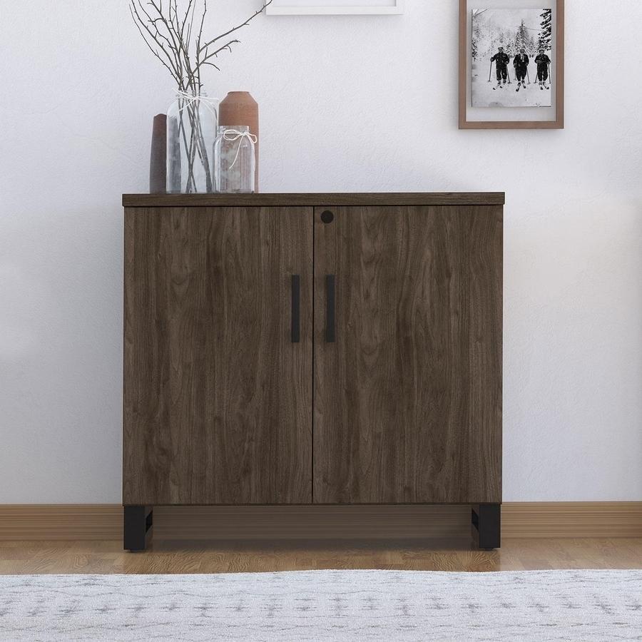 Apex Storage Cabinet, Walnut