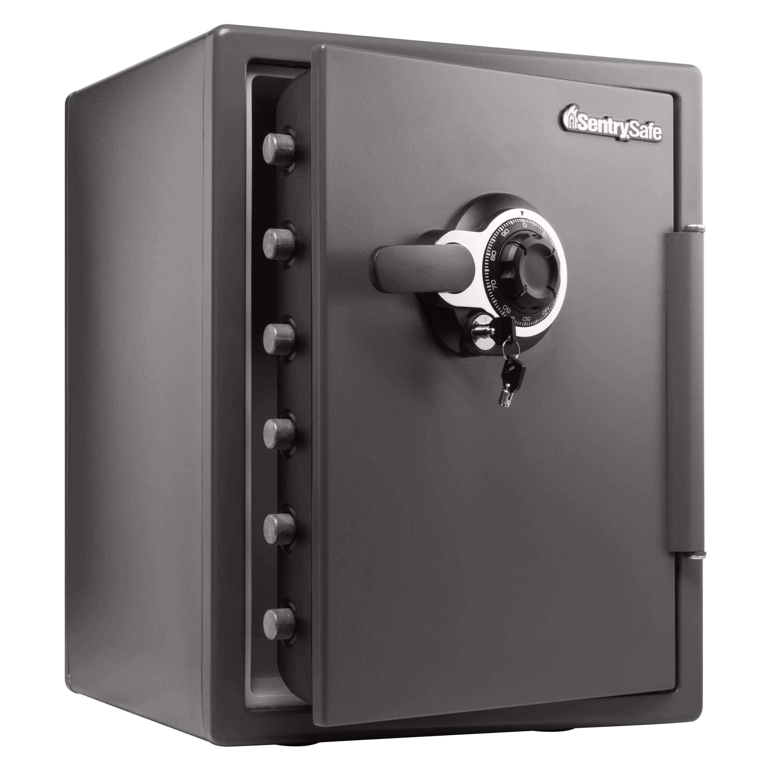 SentrySafe SFW205DPB Fire and Water-Resistant Safe with Dial Lock, 2.0 cu. ft.