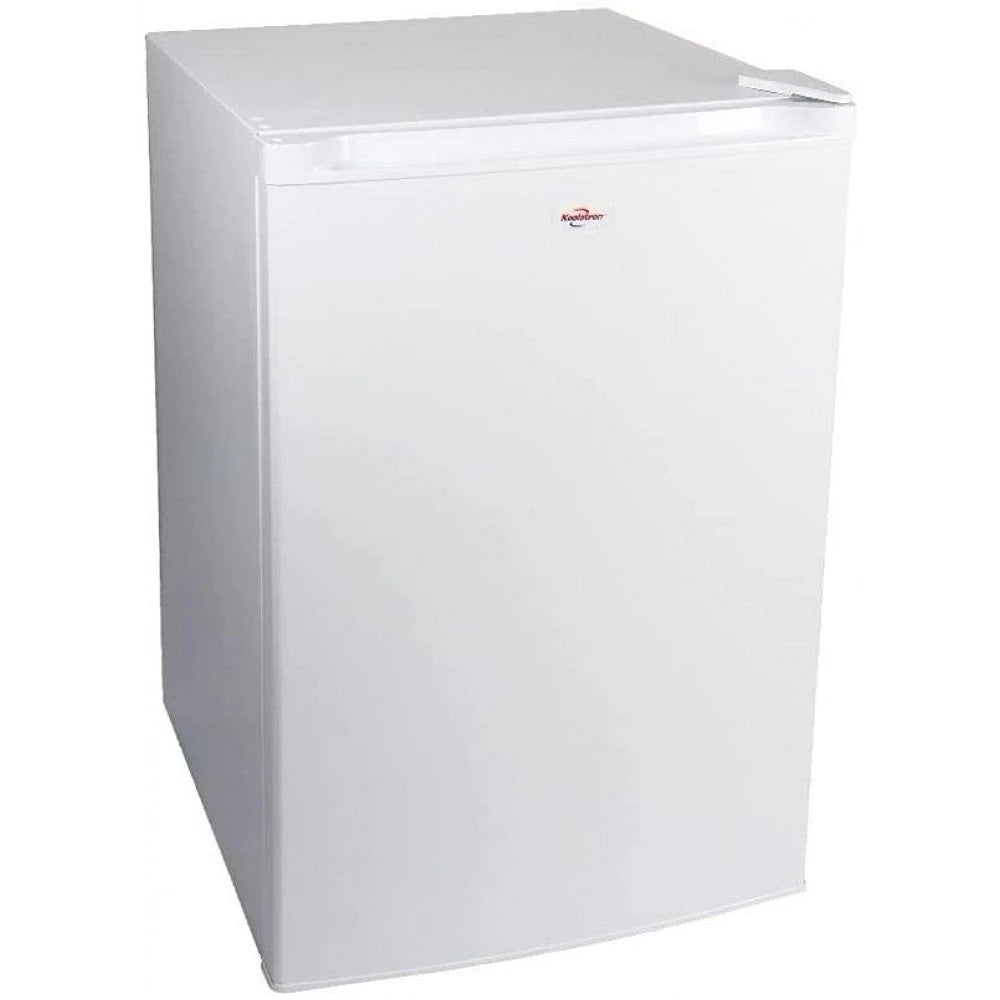 Koolatron Compact Upright Freezer with Compressor Cooling Technology, 3.0 Cubic Feet Capacity Mini Freezer – Ideal for Apartment, Condo, Office, RV, Cabin, Small Kitchen – White