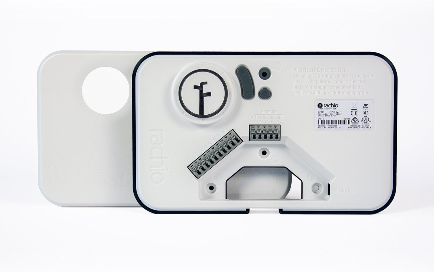 Rachio 8-Zone Smart Sprinkler Controller 2nd Gen, Alexa Compatible, Weather Adaptive, Lawn & Garden