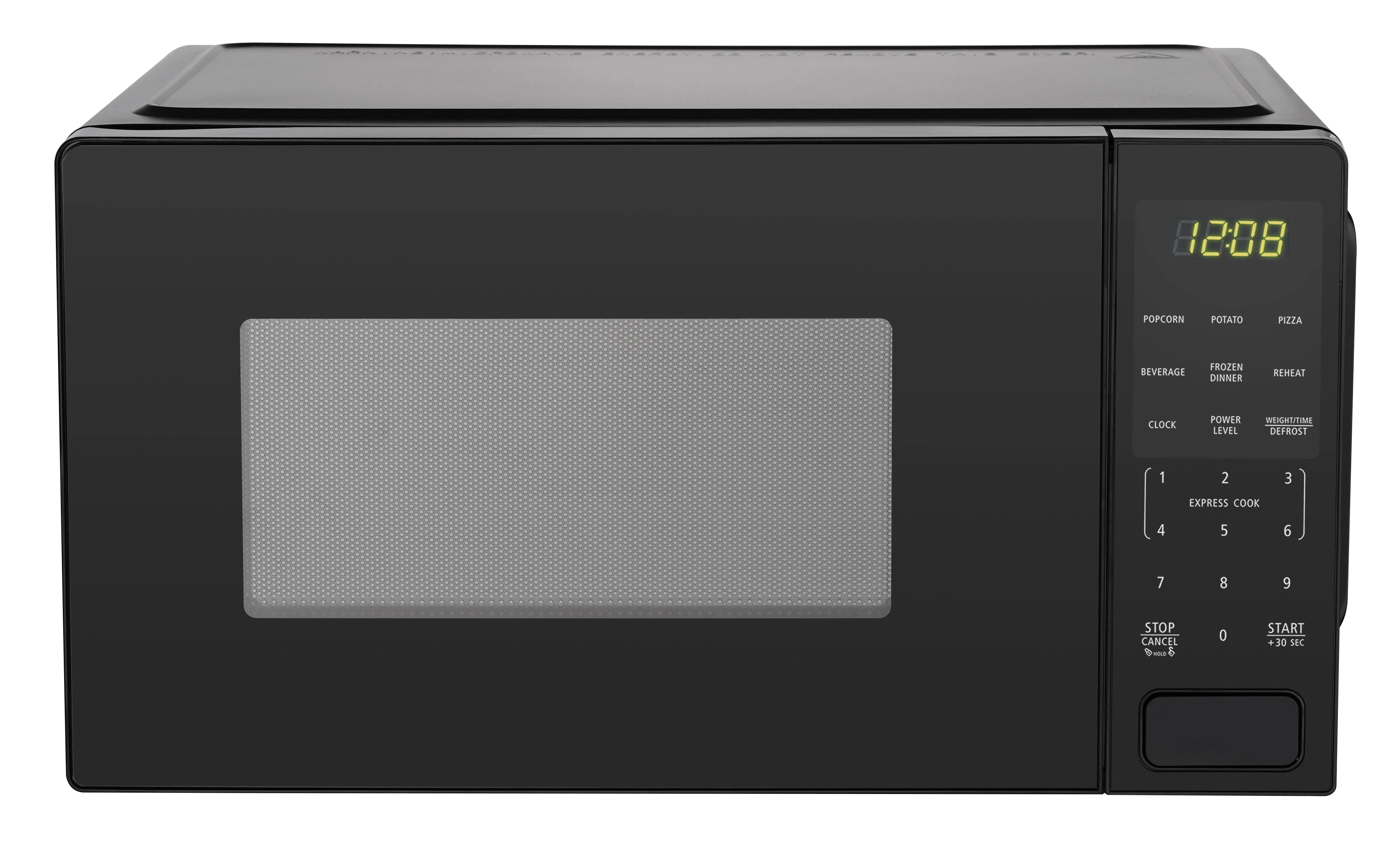 Mainstays 1.1 Cu ft Countertop Microwave Oven, 1000 Watts, Black, New
