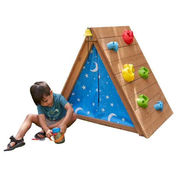 A-Frame Wooden Hideaway    Climber Toddler Climbing Toy