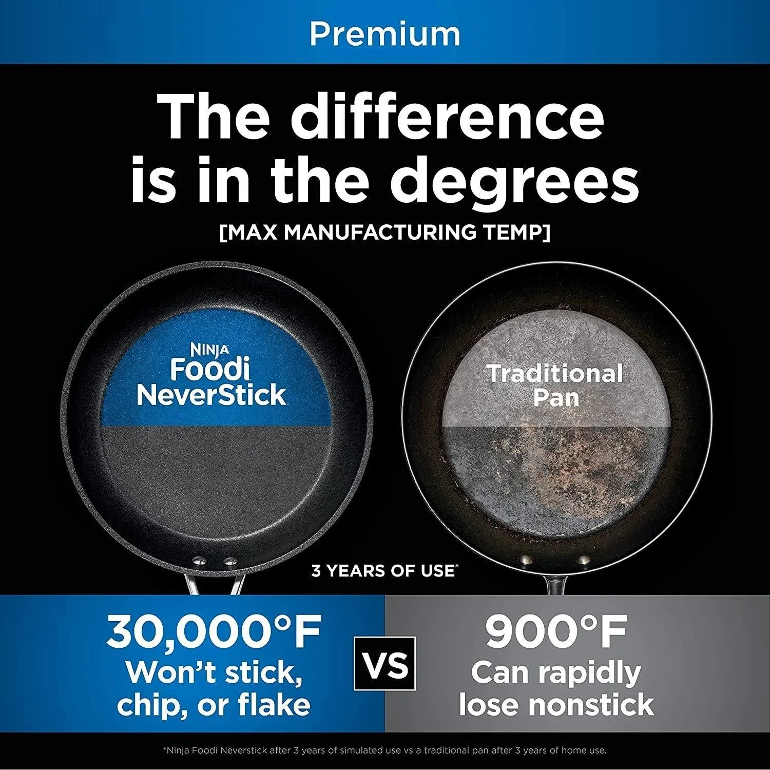 Ninja Foodi NeverStick Premium Hard-Anodized 13-Piece Cookware Set