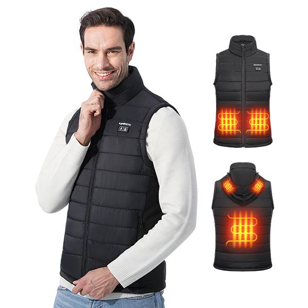 Rechargeable Heated Vest with Hunting Cap