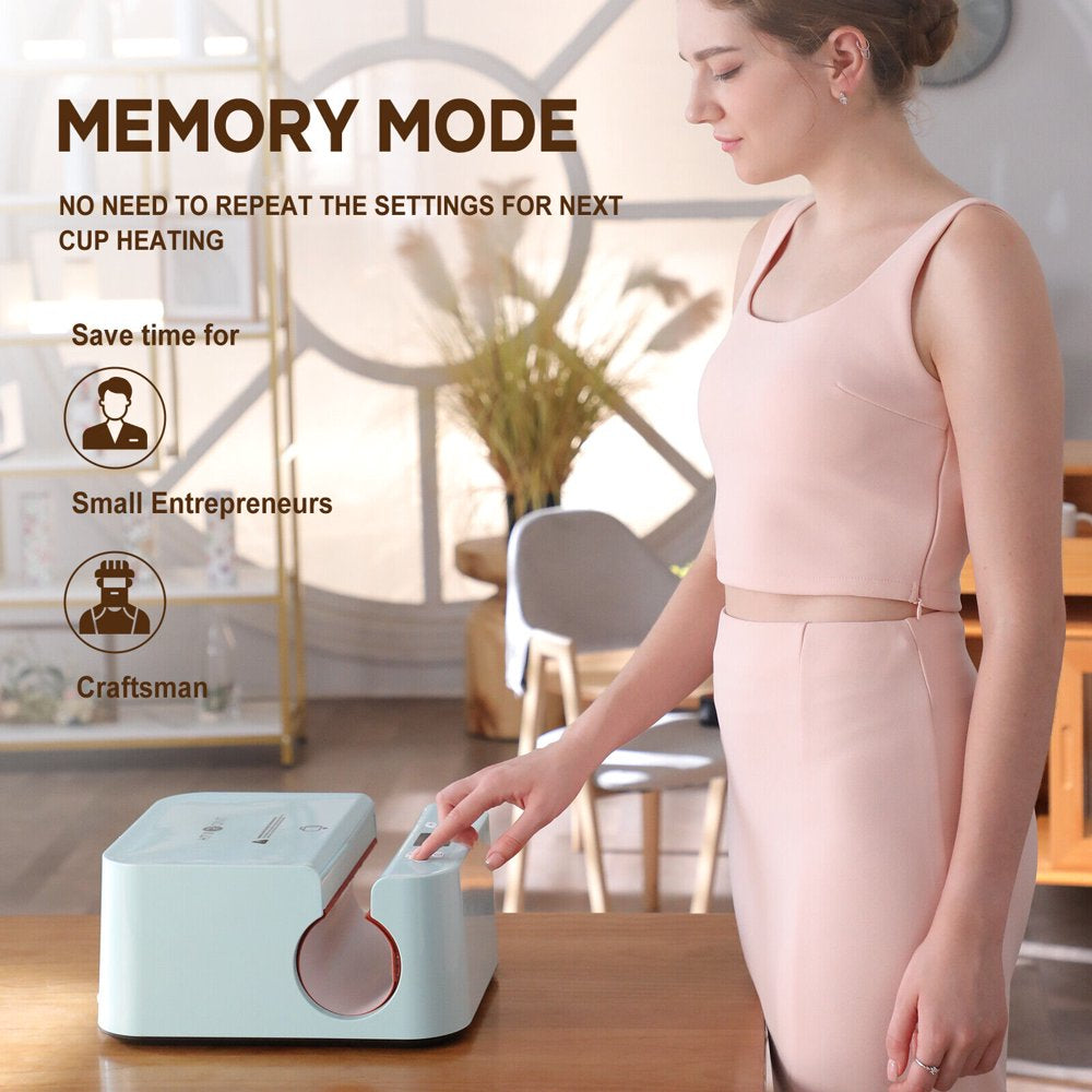 HTVRONT Auto Mug Heat Press Machine for Sublimation, Durable Metal, Easy DIY Cup Printing