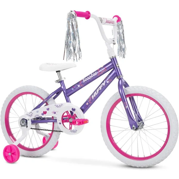 Huffy Sea Star Girls Bike - Purple Metallic Gloss - 18