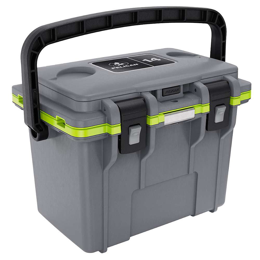Pelican 14QT Elite Cooler – Superior Insulation, Multiple Cooling Zones, Bottle Opener, Dry Box, Rugged Handle