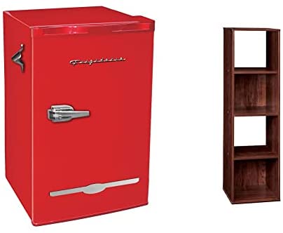 Frigidaire EFR376-BLUE 3.2 Cu Ft Blue Retro Bar Fridge with Side Bottle Opener