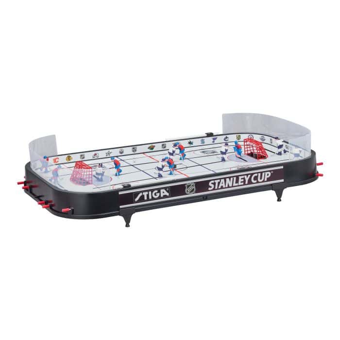 STIGA NHL Stanley Cup Table Hockey Game – 3D Players, Scale Rink, 3 Teams, Officially Licensed by NHL