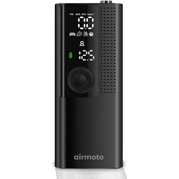 Airmoto - Official Smart Air Pump, Tire Inflator, Portable Tire Pump, Air Compressor and Bicycle Air Pump