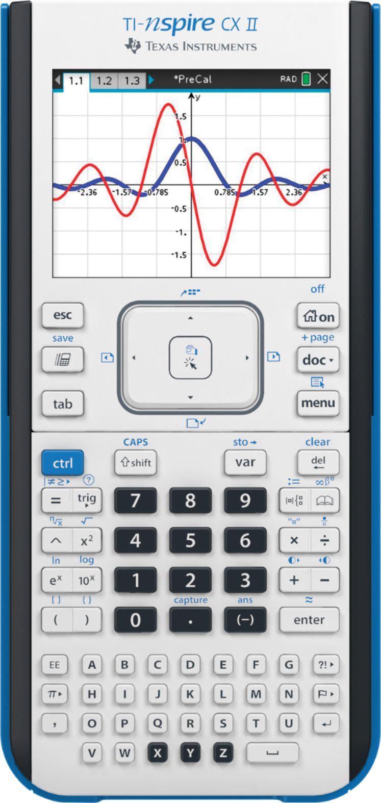Texas Instruments – TI-Nspire CX II Handheld Graphing Calculator