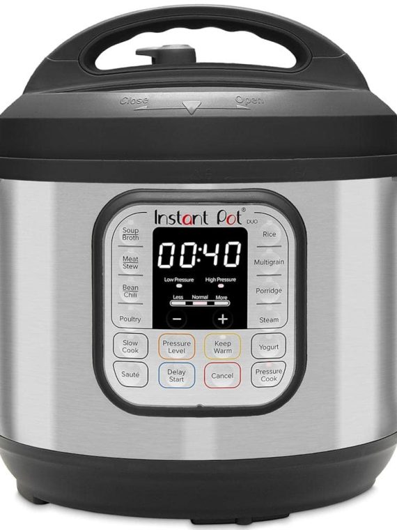 Instant Pot 8 qt. Stainless Steel Duo Electric Pressure Cooker 113-0002-03