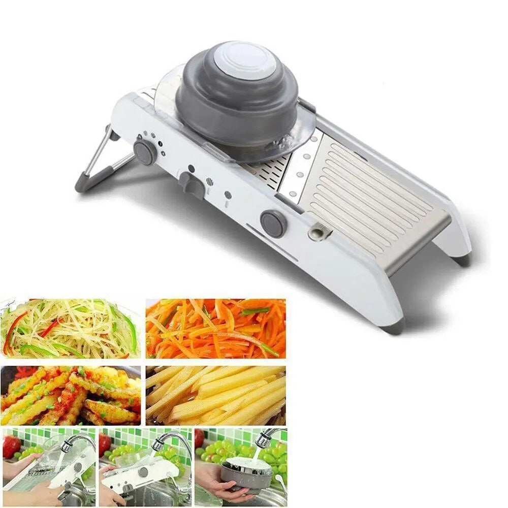 Mandoline Slicer Salad Chopper Onion Dicer Vegetable Cutter