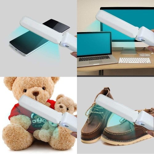 Germicidal lamp UV Light Mini Sanitizer Travel Wand UV Light Without Chemicals for Hotel Household Wardrobe Toilet Car Pet Area