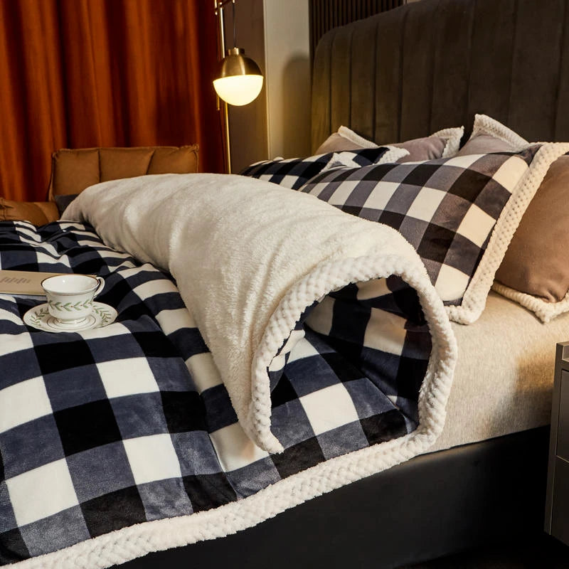 Super Soft Lamb Wool Multifunctional Blanket