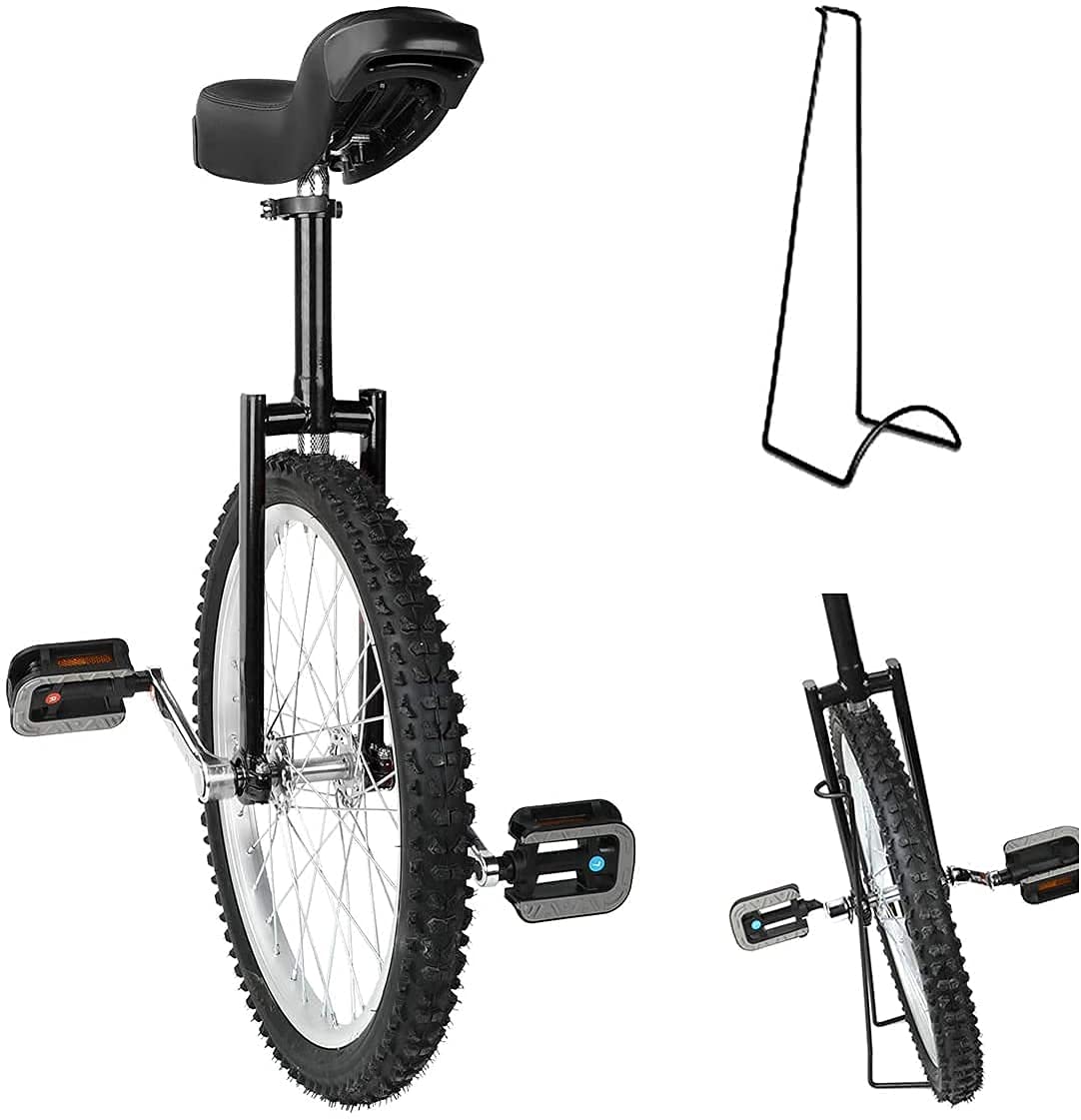 SUDOO Unicycle Skidproof Adjustable Exercise