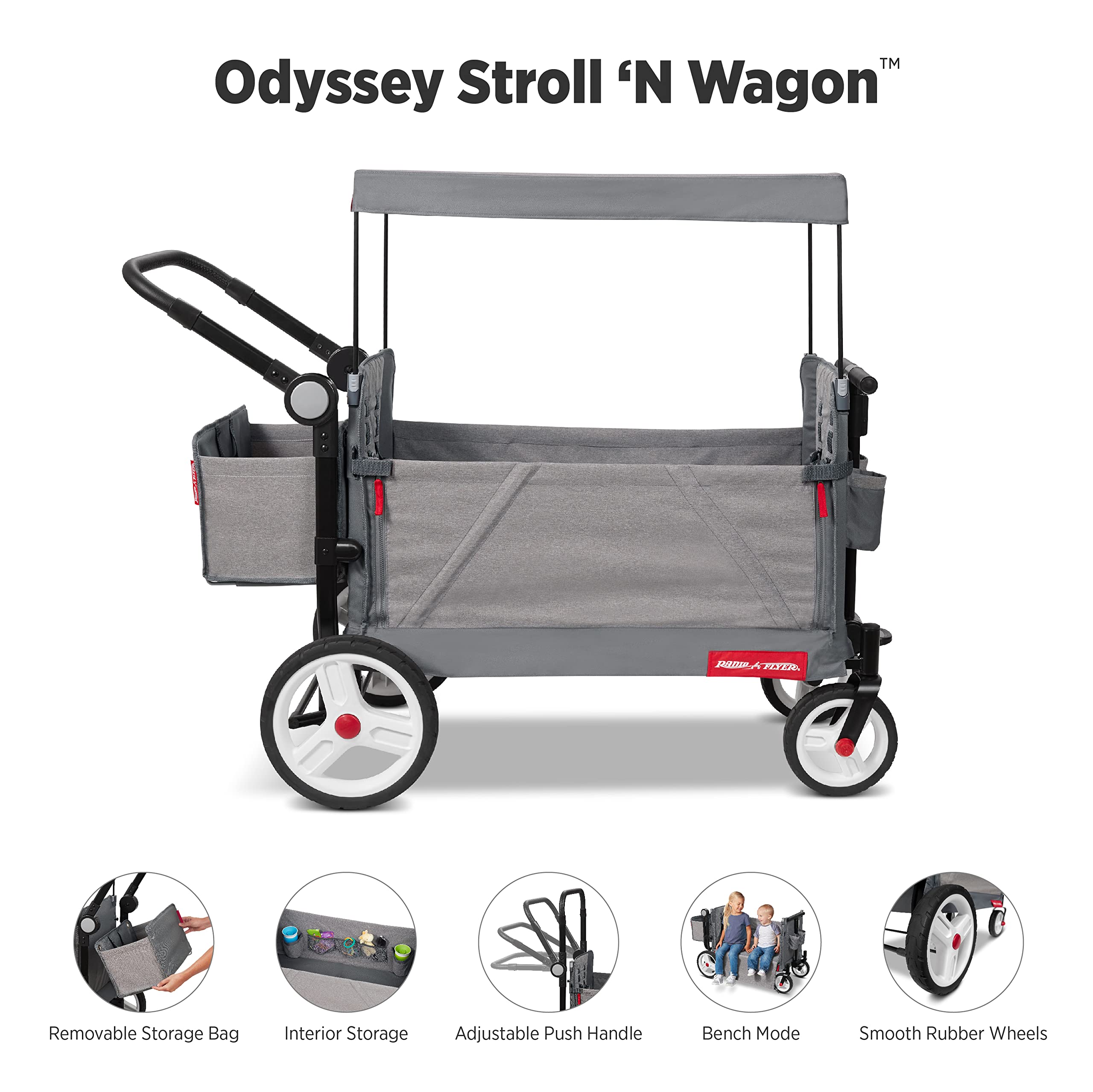 Radio Flyer Odyssey Stroller Wagon