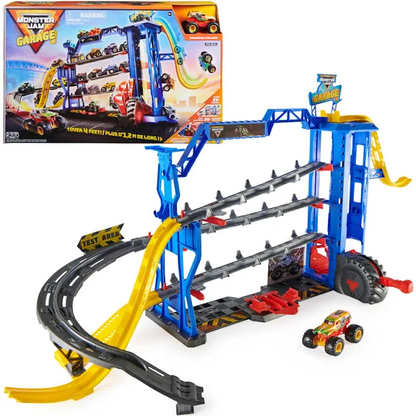 Monster Jam Garage Playset and Storage