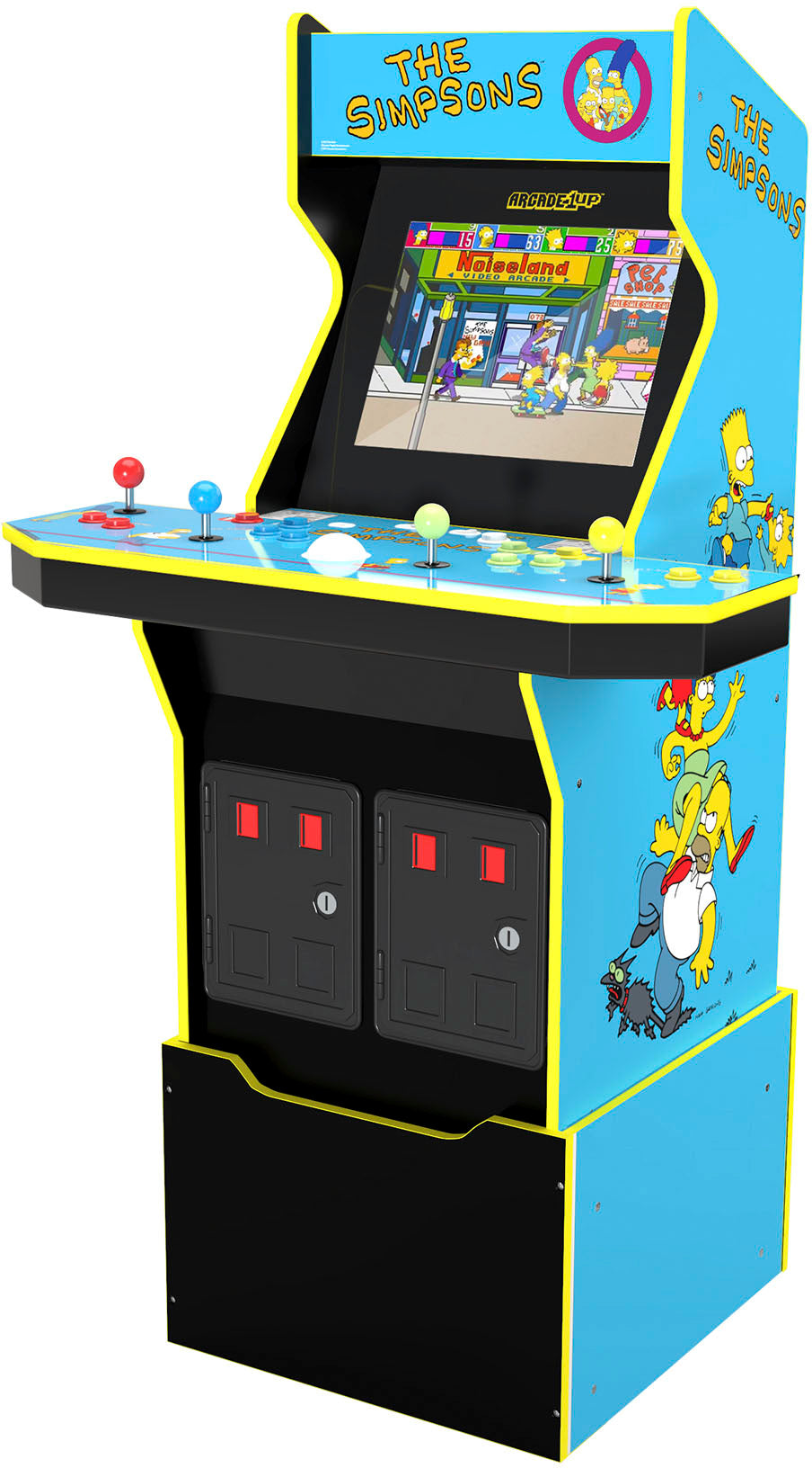 Arcade1Up – The Simpsons 30th Edition Arcade with Stool and Tin – Multi