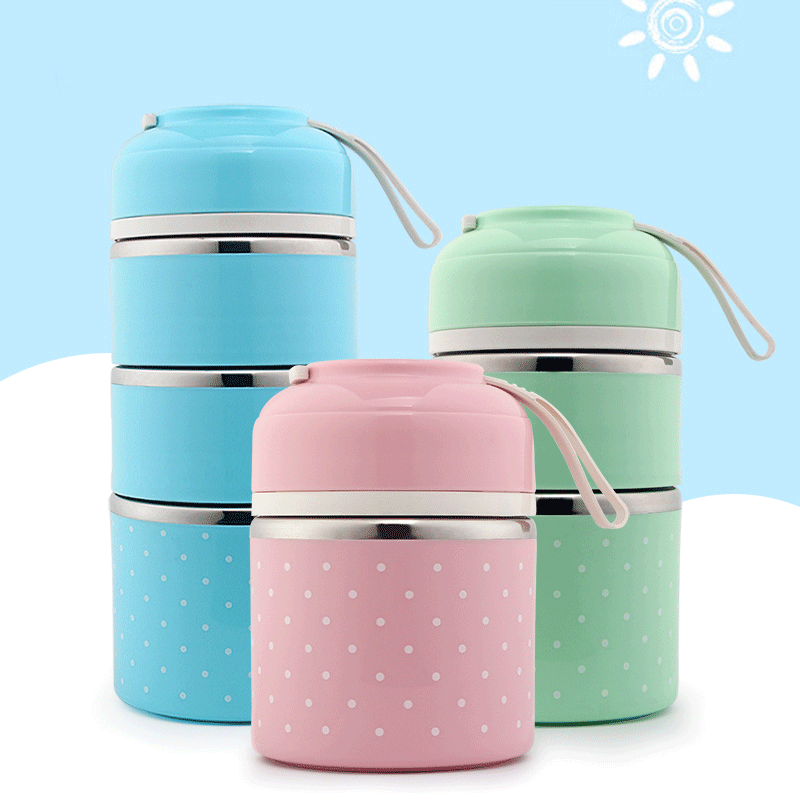 Cute Japanese Bento Fresh Food Insulated Lunch Box