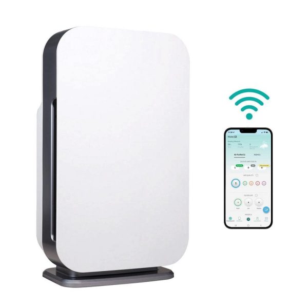 -45i-Pure-White BreatheSmart 45i Air Purifier with Pure, True HEPA Filter for Allergens, Dust, Mold, and Germs 800 SqFt