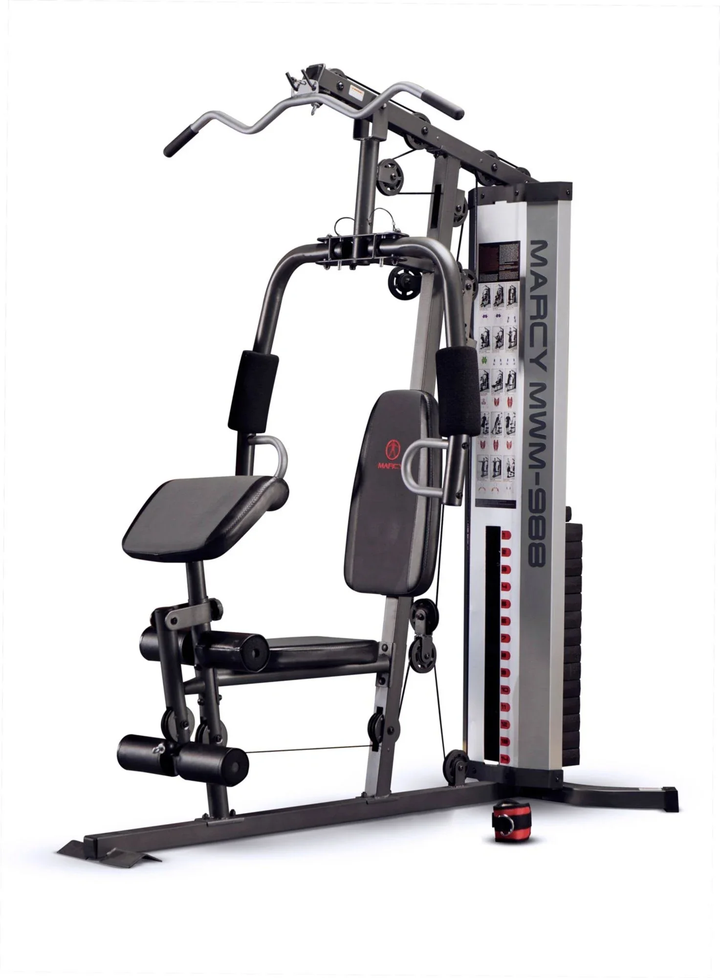 Marcy MWM-988 Home Gym System 150lb Weight Stack Machine