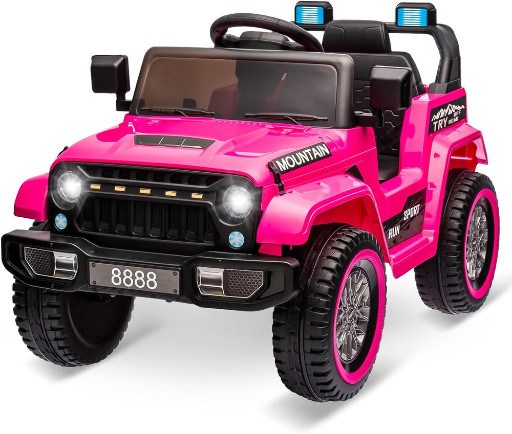 Kids Ride on Truck Car, 12V Battery Powered Electric Car W/Parent Remote Control