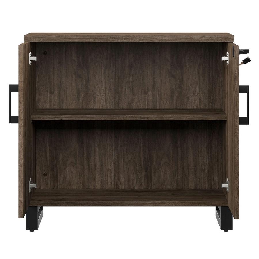 Apex Storage Cabinet, Walnut