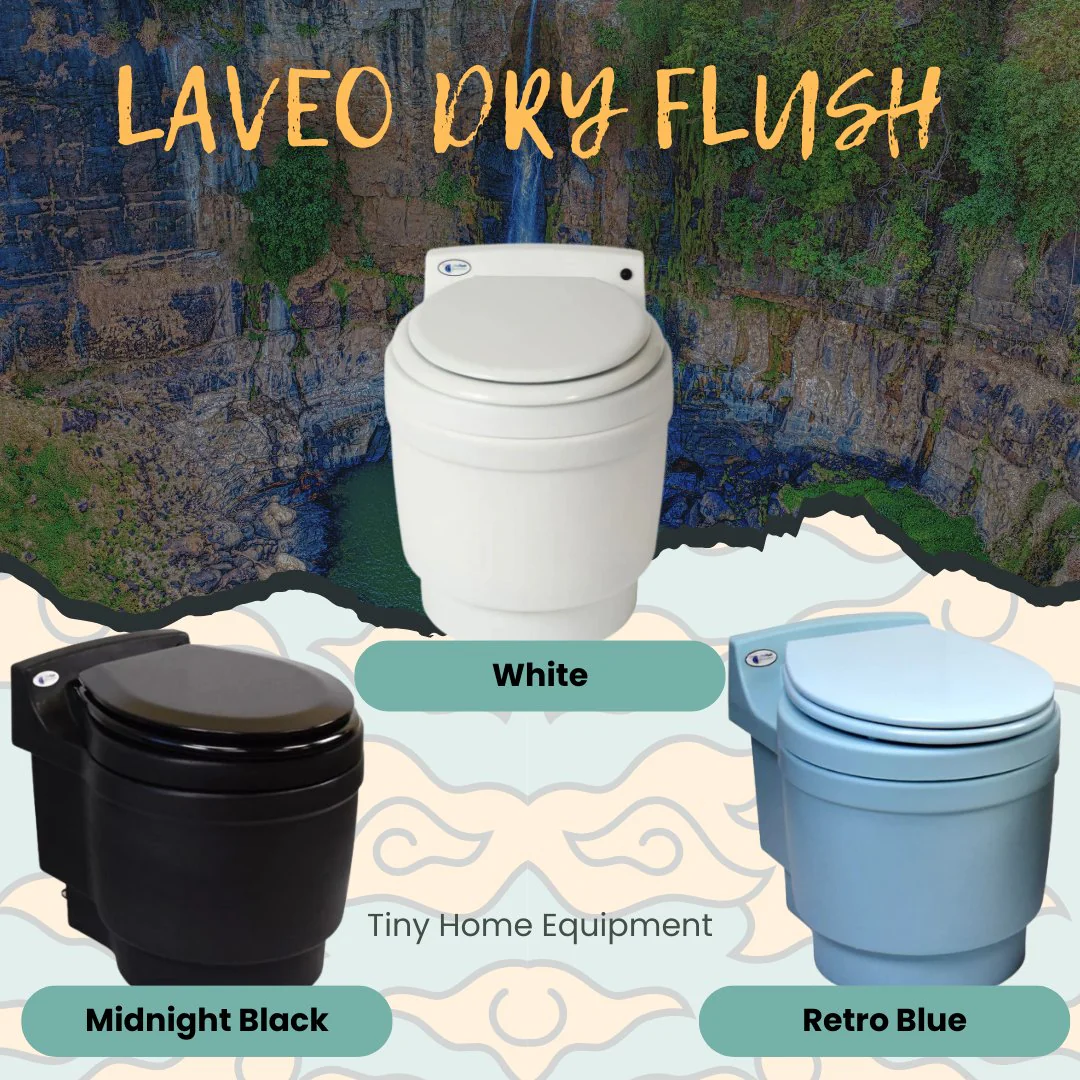 Laveo Dry Flush Toilet Plus Pack