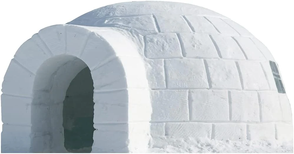 SP12453 Igloo Icehouse Snowhouse Yurt Eskimo Shelter Snow Cardboard Cutout Standee Standup