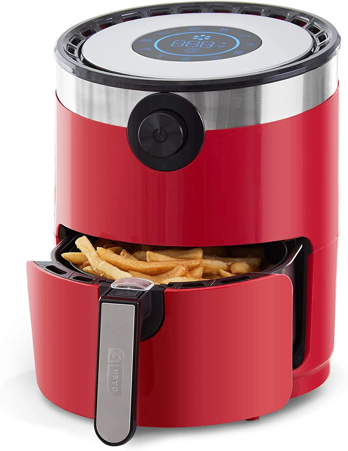 Dash Aircrisp Pro Digital Air Fryer + Oven Cooker with Digital Display - Red