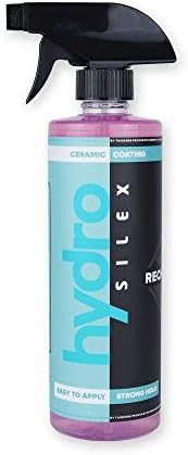 HydroSilex Recharge Ceramic Car Coating Spray – Ultra Hydrophobic Protection, 128 oz, DIY Paint Care, Lasts 6-12 Months