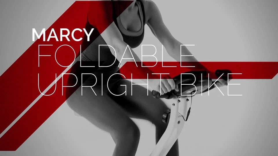 Marcy Foldable Exercise Bike Compact Cycling NS-652