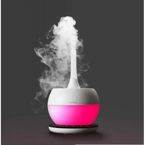 MIRO-NR08M Completely Washable Modular Sanitary Humidifier, Large Room, Easy to Clean, Easy to Use, Luma Touch – Premium Cool-Mist Humidifier. Touch Control Colorful LEDs, Powerful humidification