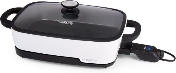 06854 Tuxedo Digital Precision Skillet, Sous Vide, Multi-Cooker