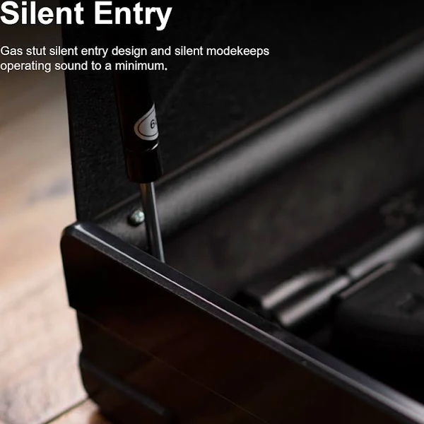 MAXSafes Gun Safe with Super Biometric Finger Vein Recognition Lock, Quick-Access Fingerprint Pistol Safe Box for Multiple Handguns & Ammo, Auto-Open