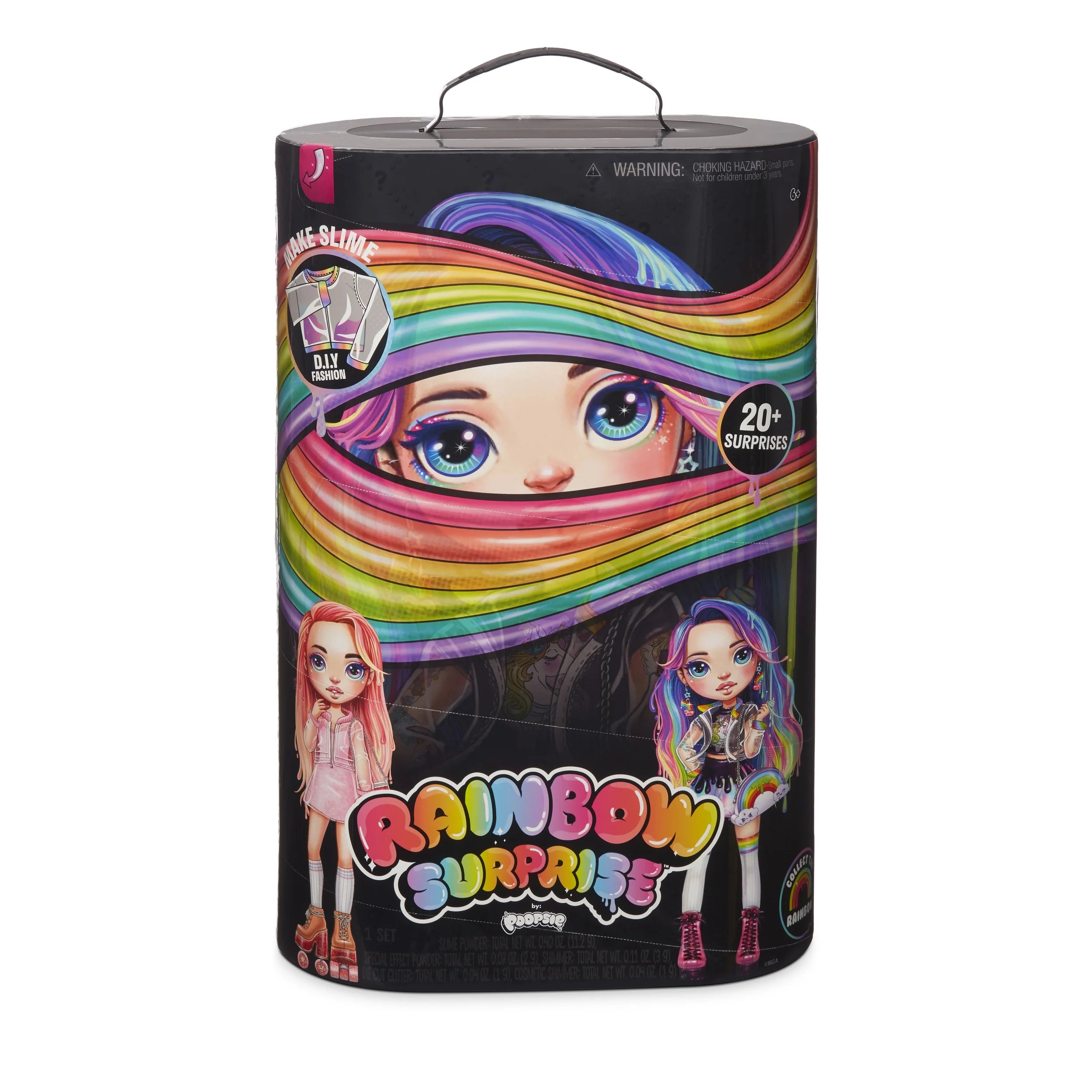 Rainbow Surprise by Poopsie: 14′′ Doll with 20+ Slime & Fashion Surprises, Rainbow Dream or Pixie Rose