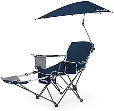 sport brella portable recliner chair midnight blue