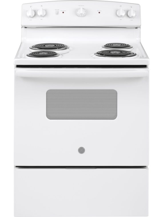 GE 30-inch Freestanding Electric Range JBS160DMWW