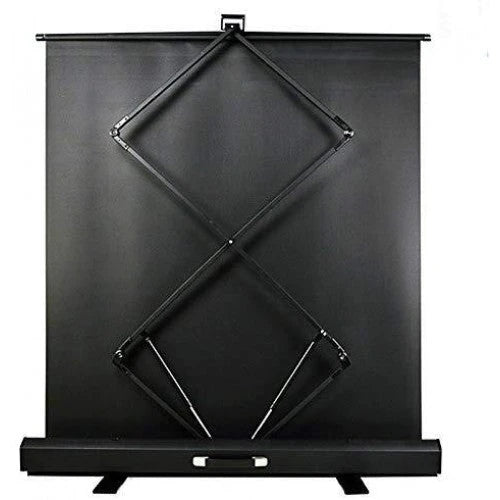 MaxStar Screens Floor Pull up 92′′-Aspect Ratio-16:9 Portable Projector Screen with Carry Case