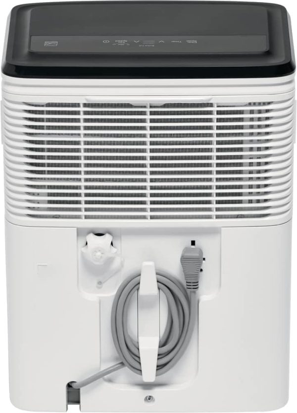22 Pint Dehumidifier. 1,500 Square Foot Coverage. Ideal for Small Rooms. 1.7 Gallon Bucket Capacity. Continuous Drain Option