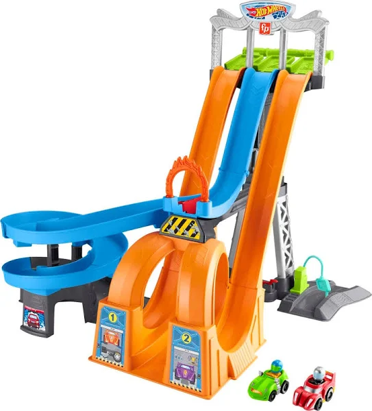 Hot Wheels Racing Loops Tower by Little People - HFG46