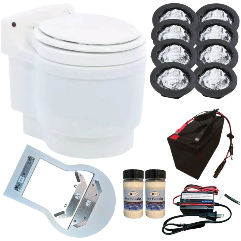 Blackwater to Dry Flush Conversion Pack by Laveo