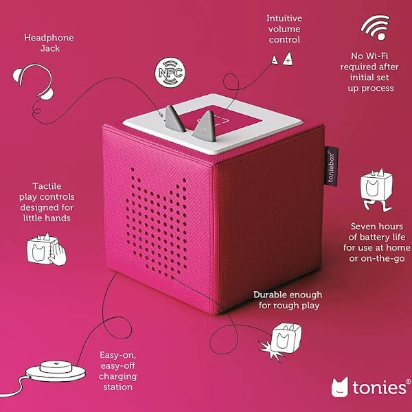 Toniebox Playtime Puppy Starter Set - Pink