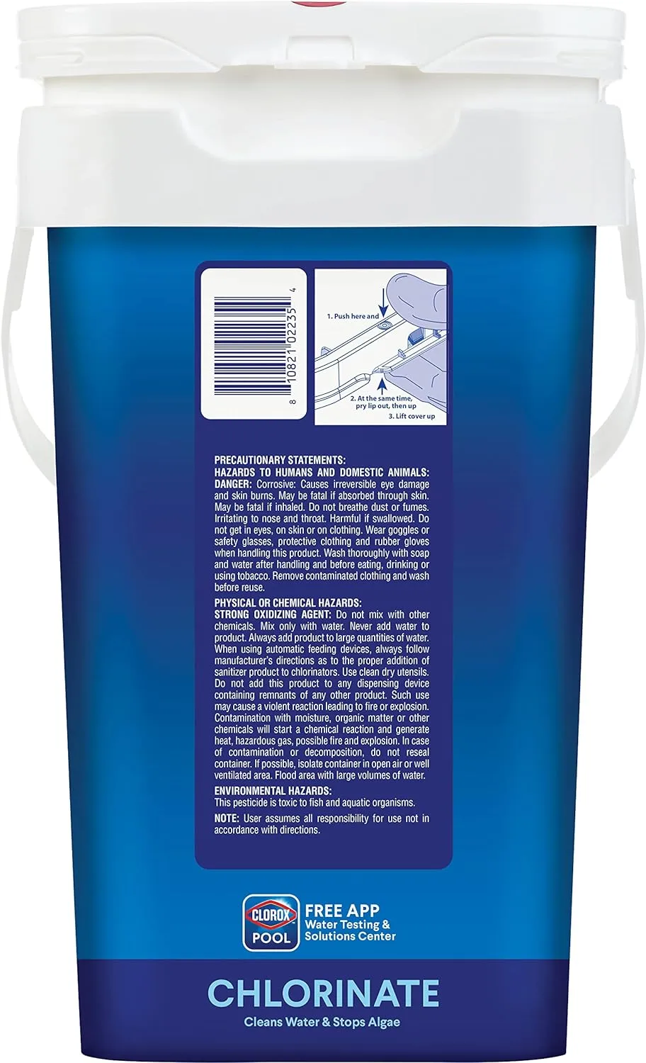 Pool&Spa Active99 3” Chlorinating Tablet, Kills Bacteria & Stops Algae, 35LB