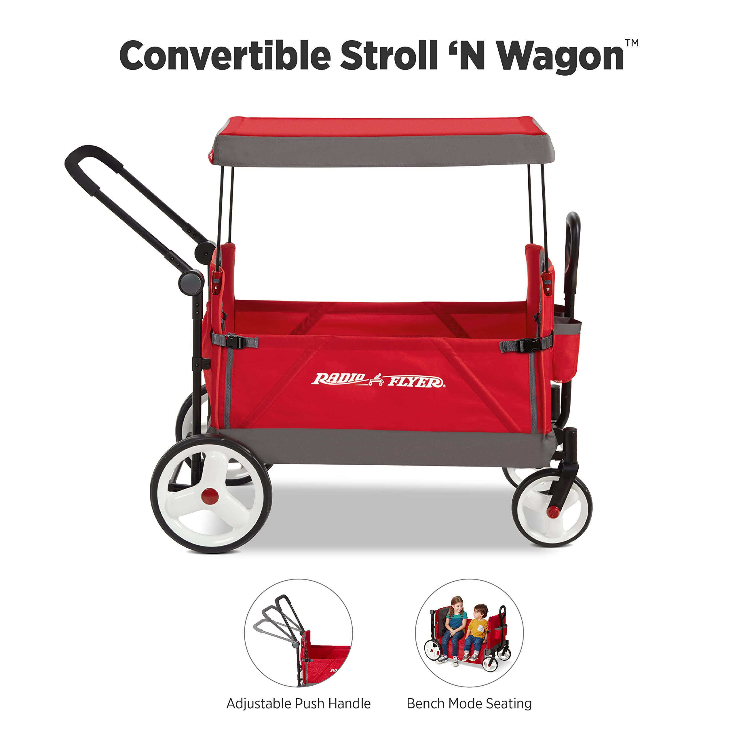 Radio Flyer Convertible Stroller Exclusive