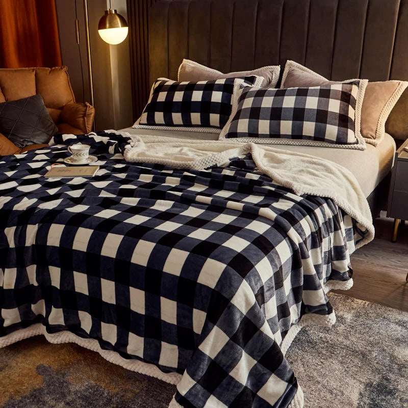 Super Soft Lamb Wool Multifunctional Blanket