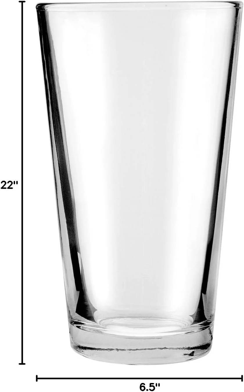 Anchor Hocking 176FU Anchor Hocking Glass Barware 16 oz. Mixing Glass; Case of 2 Dozen