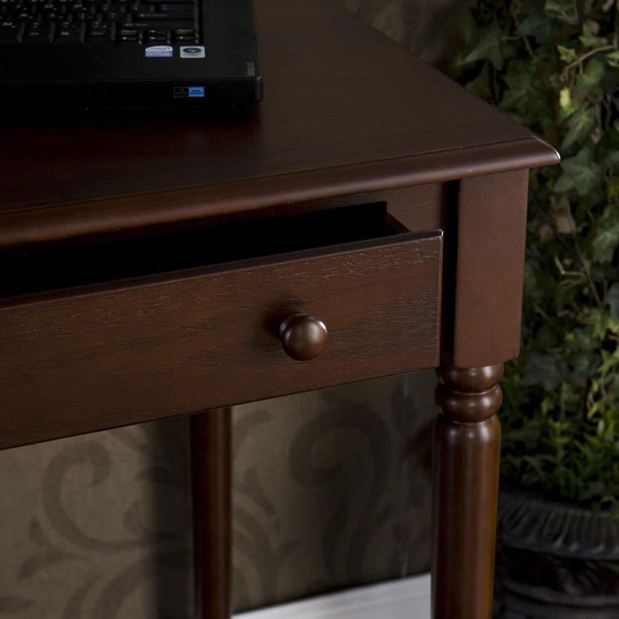 Axi Writing 2-Drawer Desk, Espresso